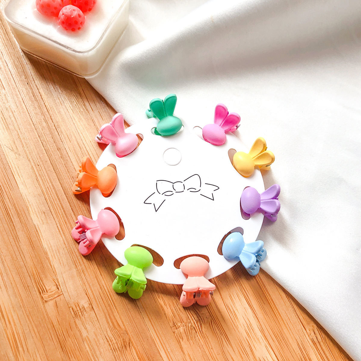 10pcs Mini Hair Claw Set - Candy Color Cute Clips_CWAHA0716
