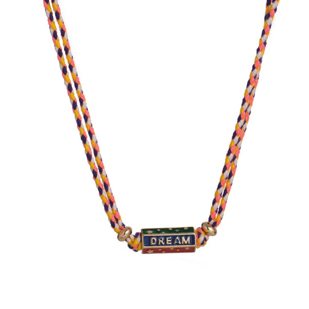 Boho LOVE Pendant Necklace ??Colorful Gold-Plated_CWMM6972