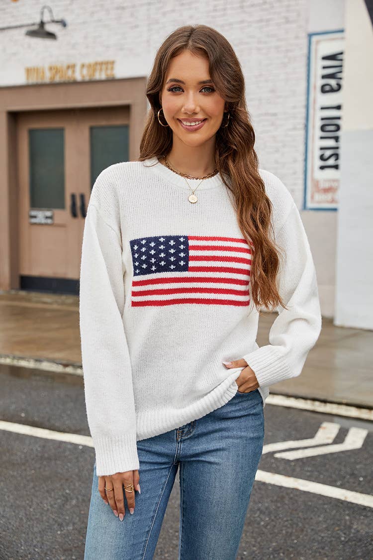 FLAG EASTER INDEPENDENCE DAY FASHION SWEATER