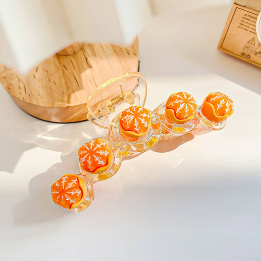 Macaron fresh fruit grab clips sweet hair clips
