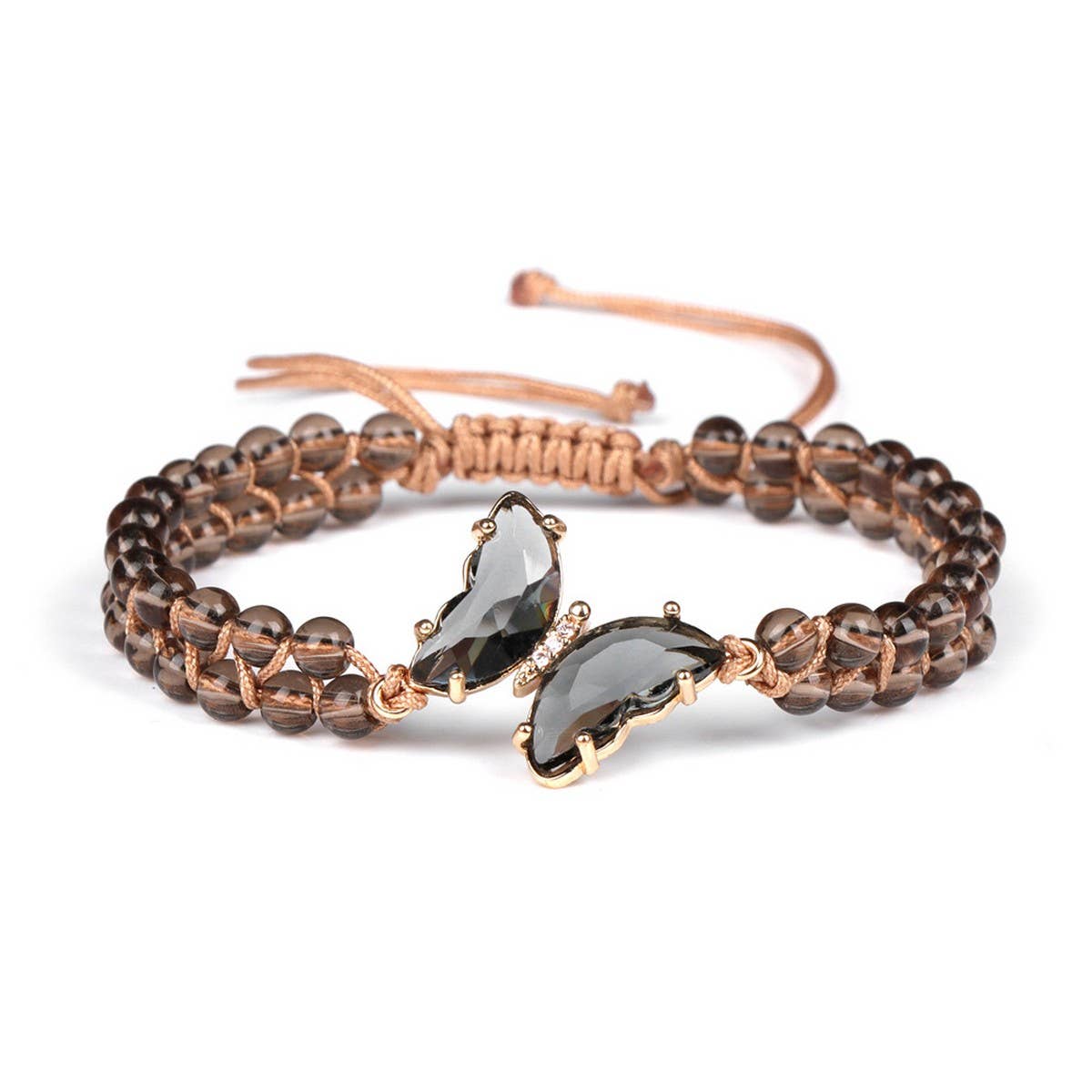 CWAJE4228_NATURAL STONE LIGHT LUXURY BUTTERFLY BRACELET