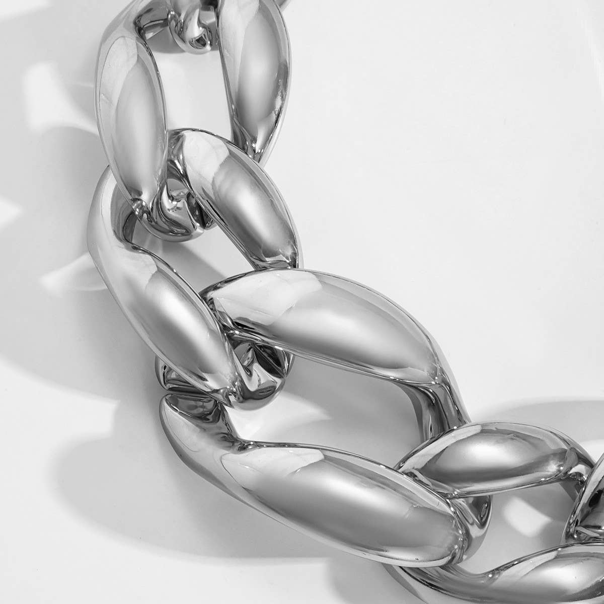 HIP HOP PUNK THICK CHAIN HOLLOW NECKLACE