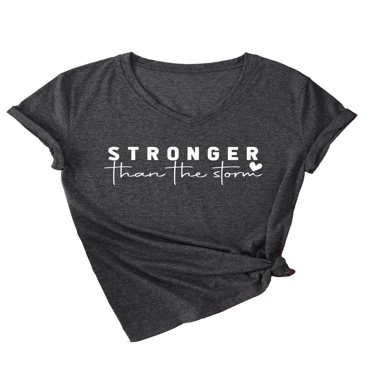 Basic V-Neck Tee for Women, Soft and Stylish_CWTTS1470