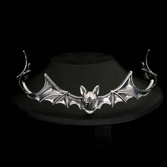 BAT VAMPIRE HORN HEADBAND HALLOWEEN CROWN TIARAS_CWMM2009
