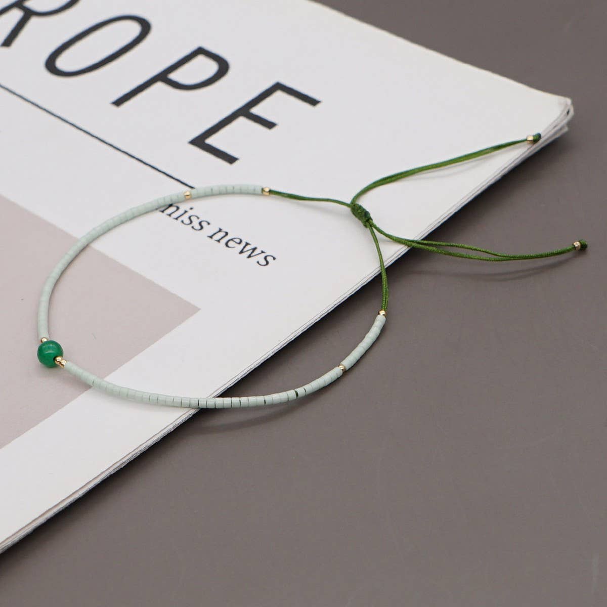 BOHEMIAN SEMI-PRECIOUS STONE BEADED BRACELET_CWAB4623