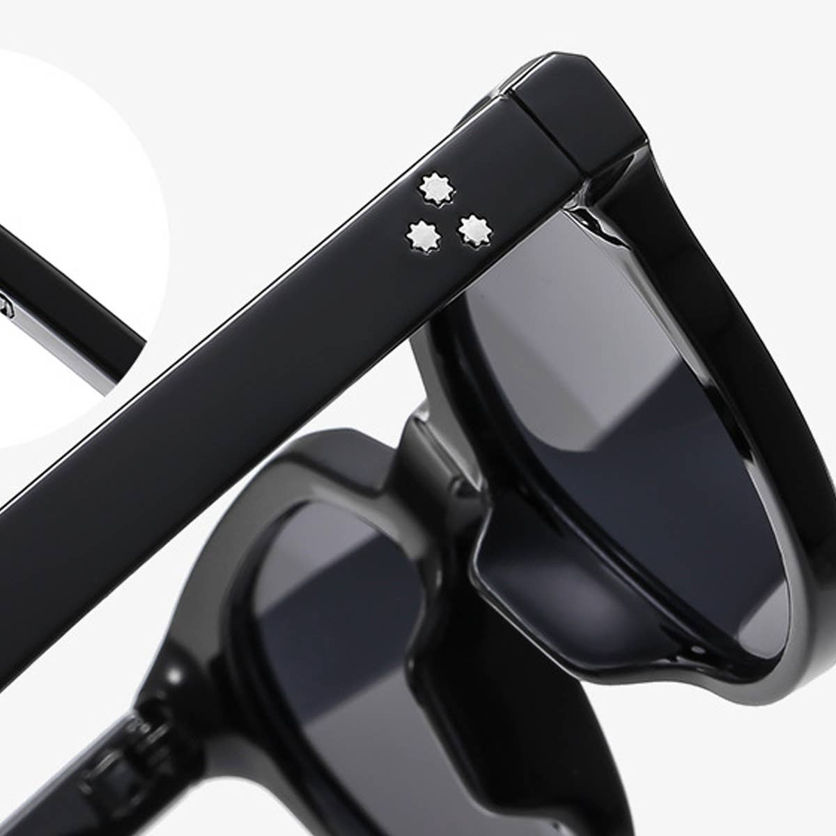 FASHIONABLE OVAL LEOPARD PRINT SUNGLASSES