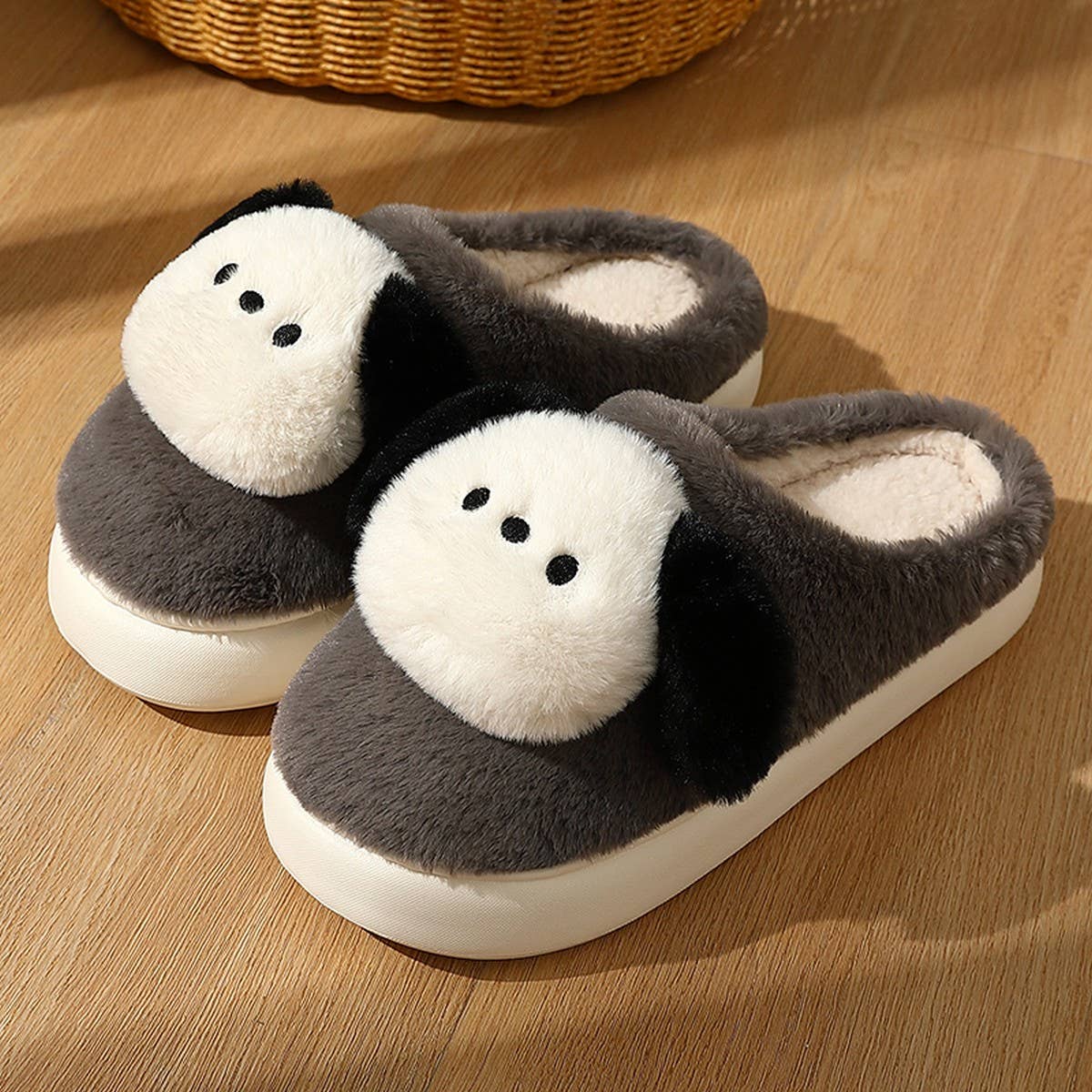 CUTE ANIMAL SLIPPER WARM MEMORY HOUSE SLIPPERS