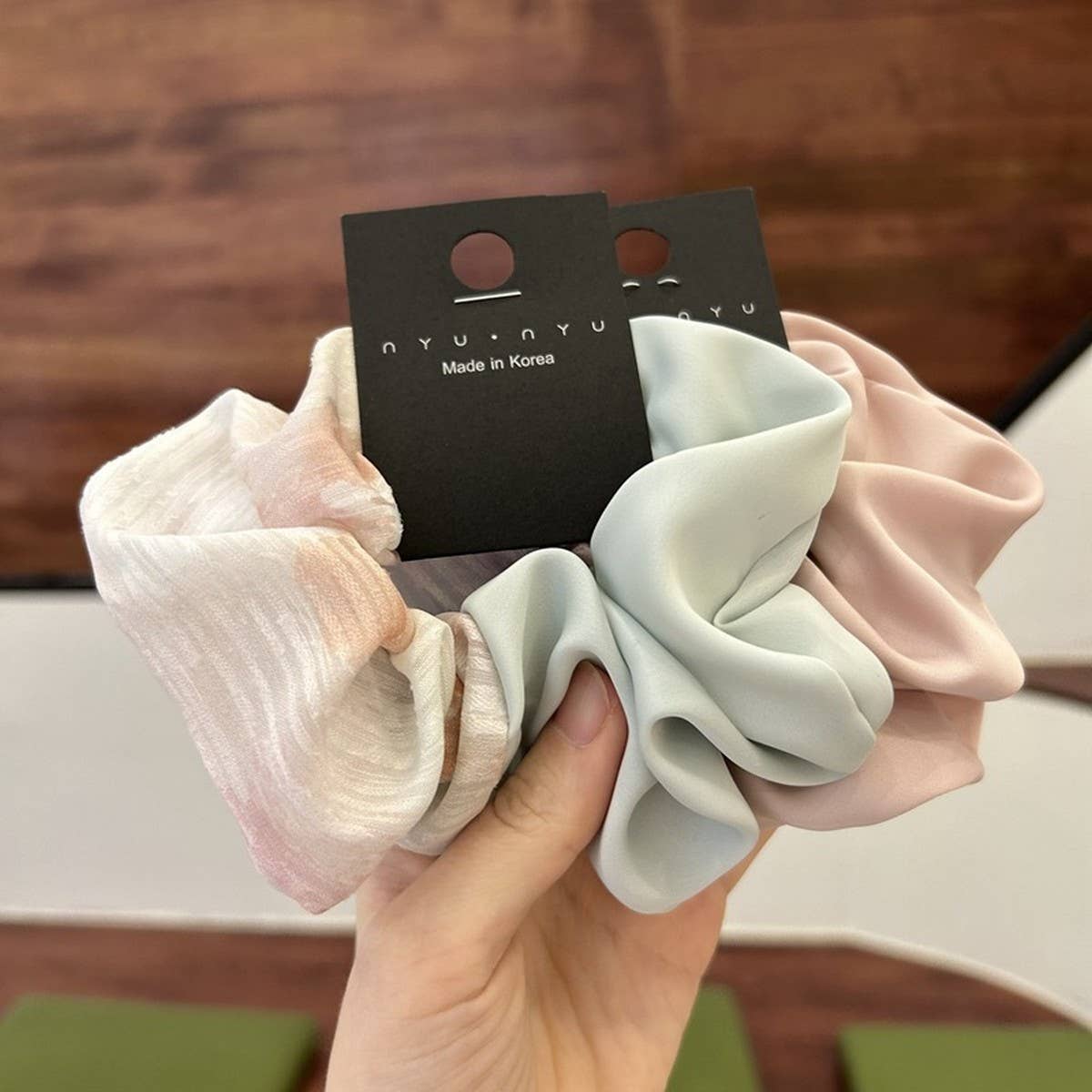 COLORBLOCK COLON HAIR SCRUNCHIES_CWAHA1739
