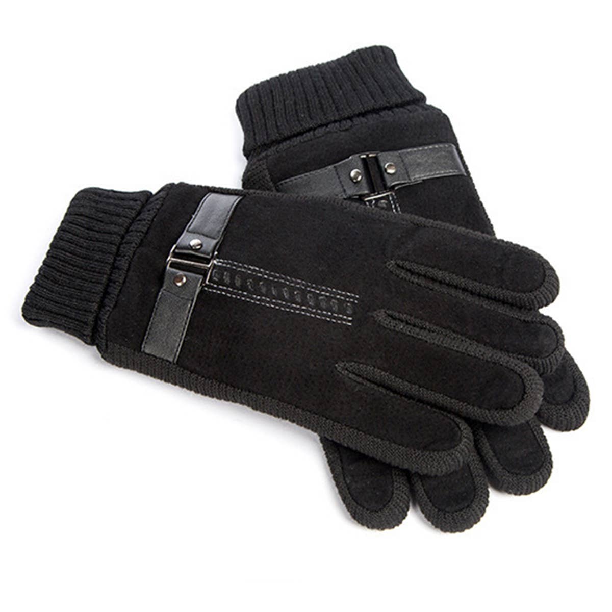 WINTER THICKENED WARM PIGSKIN GLOVES_CWAG0047