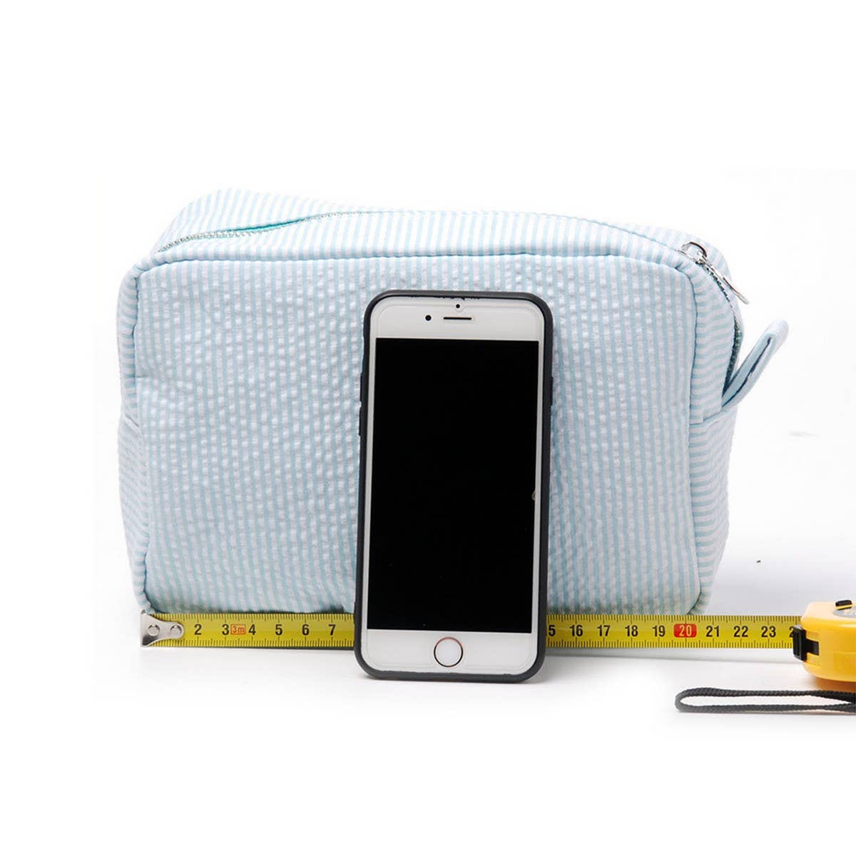 STRIPED WASH BAG TRAVEL WATERPROOF STORAGE BAG_CWAB1395