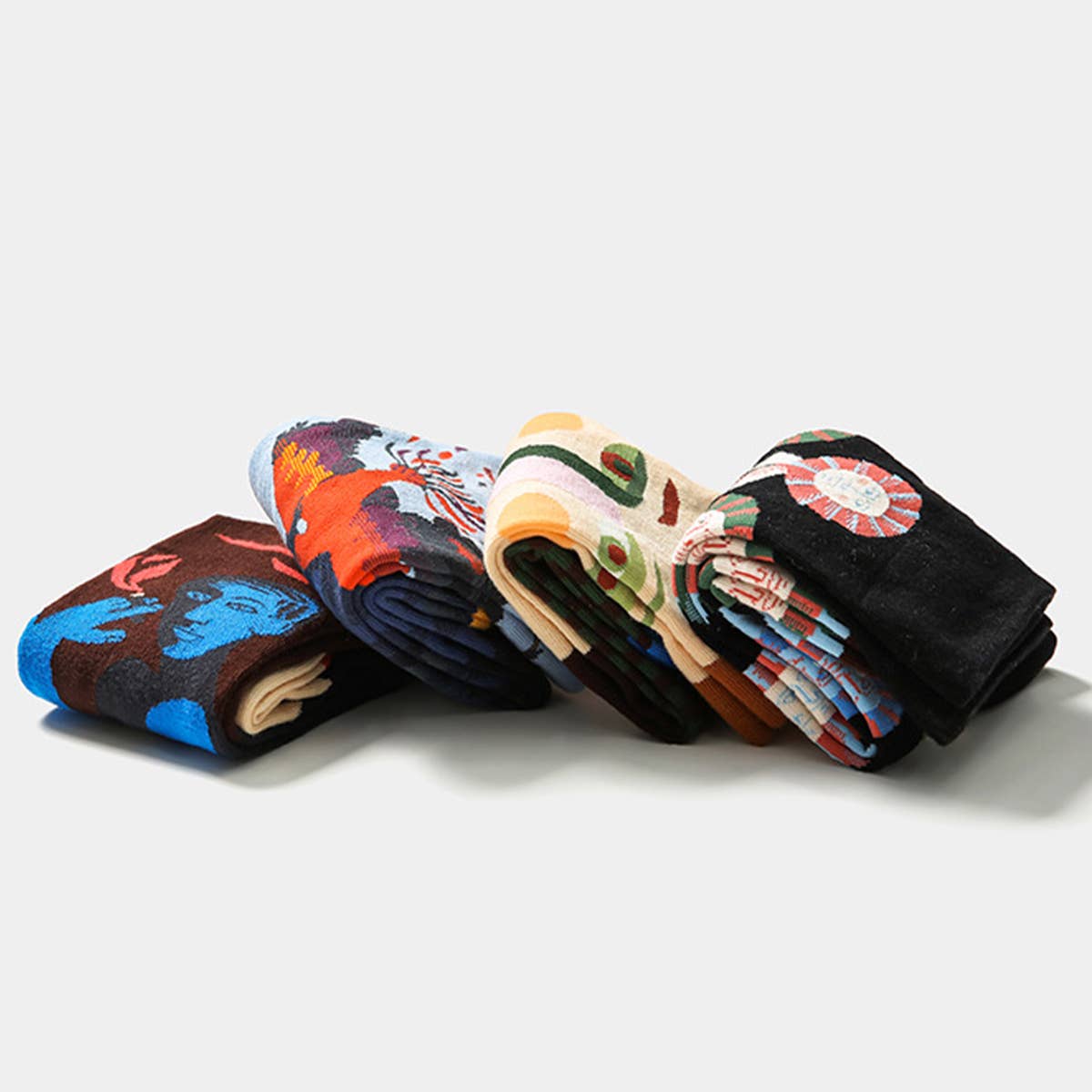 FRENCH FASHION BRAND COTTON THERMAL SOCKS