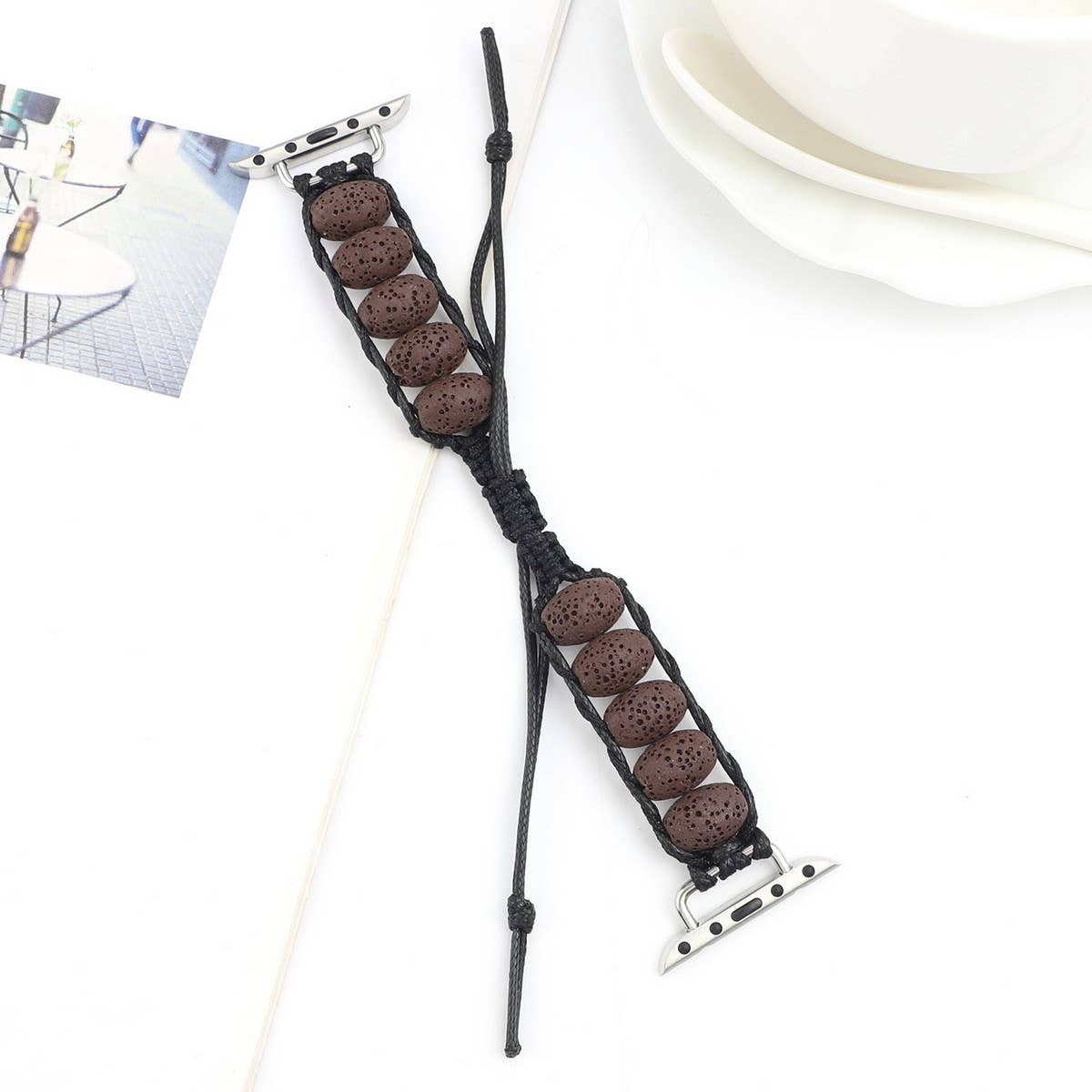 APPLE WATCH 7-1 VOLCANIC STONE STRAP_CWASC1545