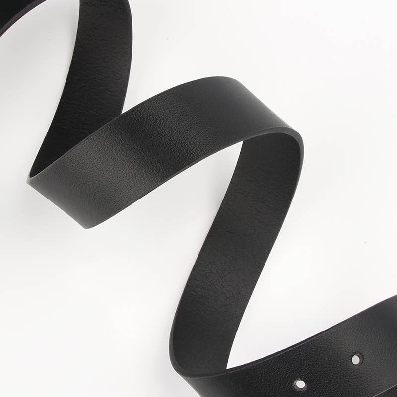 Fashionable square-shaped pearl buckle belt