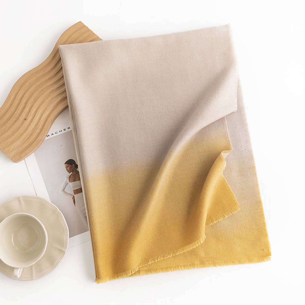 Gradient Winter Scarf ? Warm & Stylish Wrap