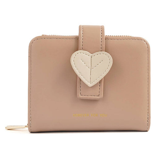 WOMEN LOVE BUCKLE FASHION CARD WALLET_CWAB1244