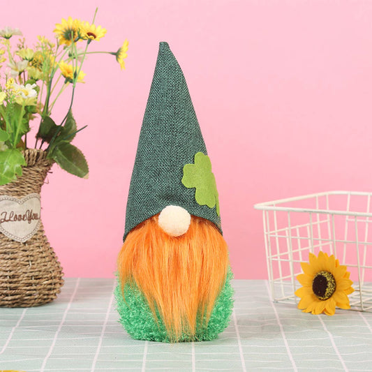 CWMM9482_ST. PATRICK'S DAY FACELESS DOLL ORNAMENT