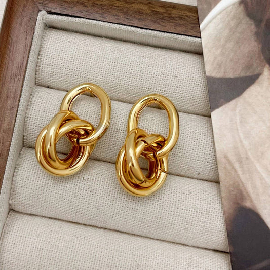 FASHION GEOMETRIC HOOP EARRINGS FOR WOMEN_CWAJE3119