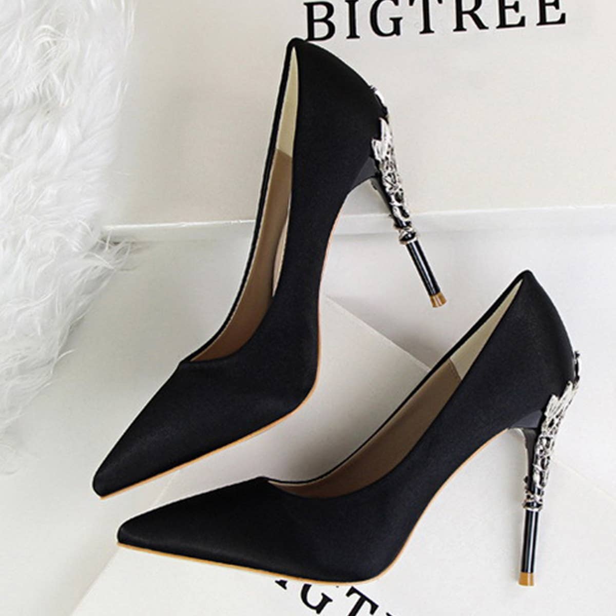 WOMEN POINTED TOE HIGH HEELS