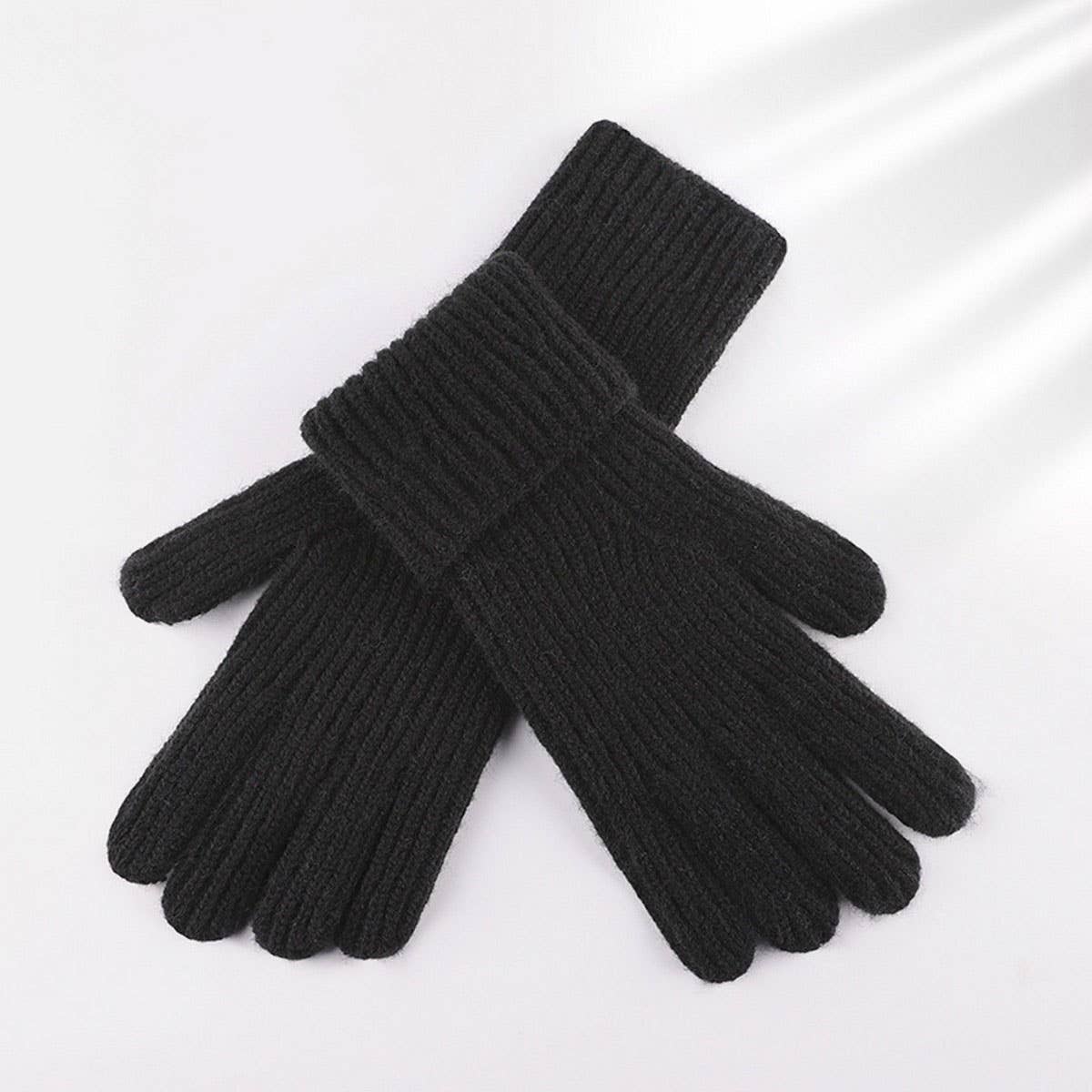 NEW WINTER CASHMERE KNITTED TOUCH SCREEN GLOVES_CWAG0240
