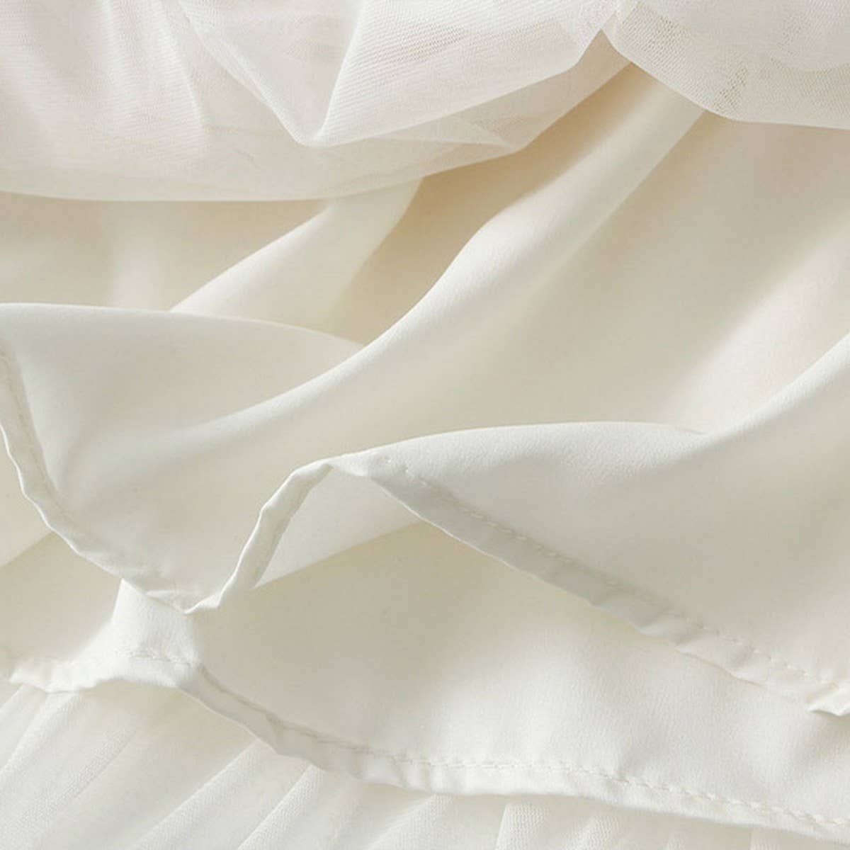 Sweet Fairy-Tale Cake Layered Pencil Skirt