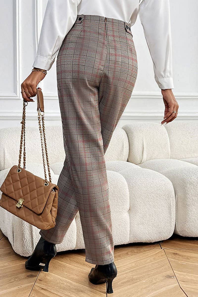 CWBLP1835_NEW SUMMER ELEGANT COMMUTER POCKET TROUSERS