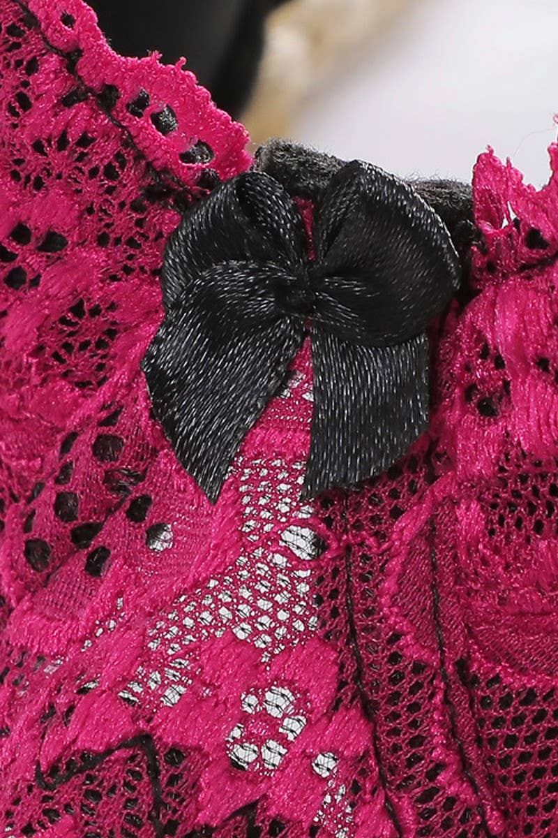 CWMU00307_LACE WIRELESS SEXY BRA & PANTY SET