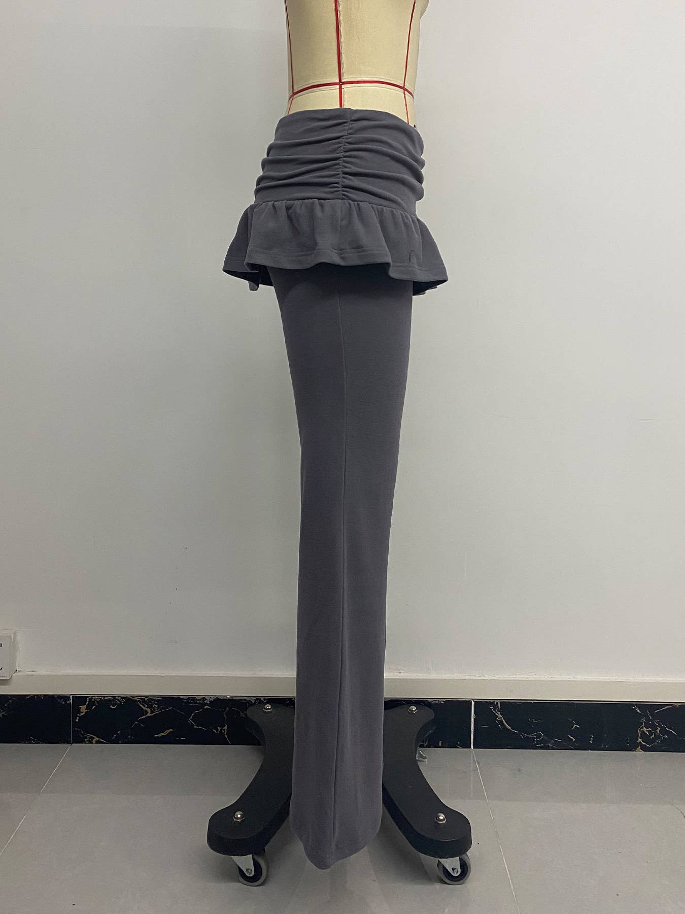 Ballet wore two pairs of slightly flared pants