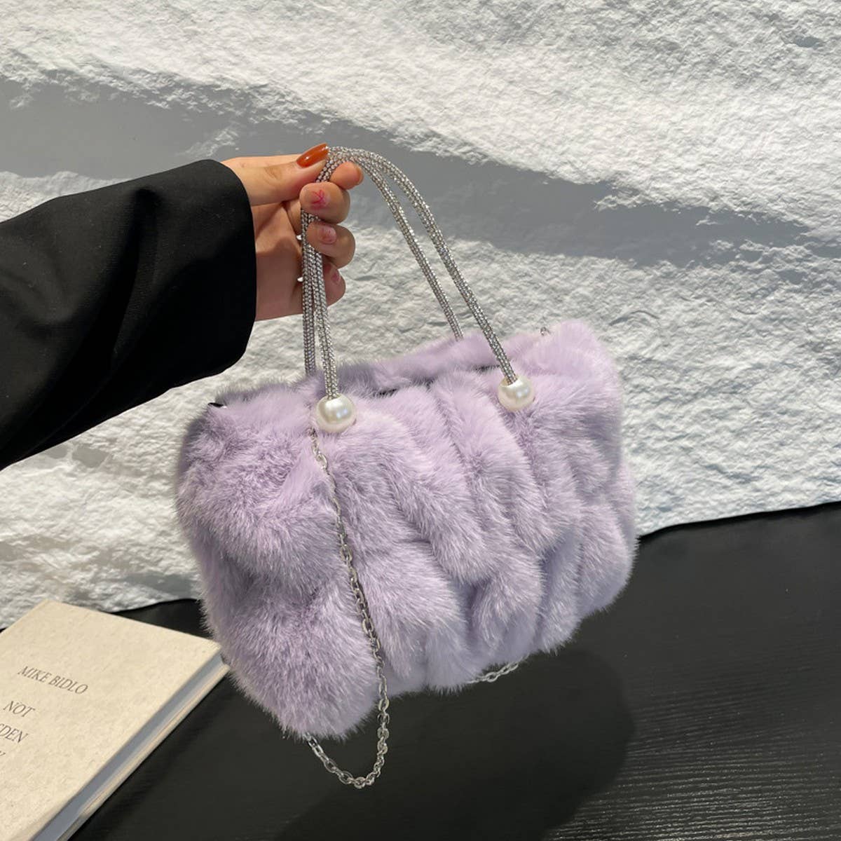 Fluffy Cloud Bag Women Small Handbag Crossbody_CUAB00576