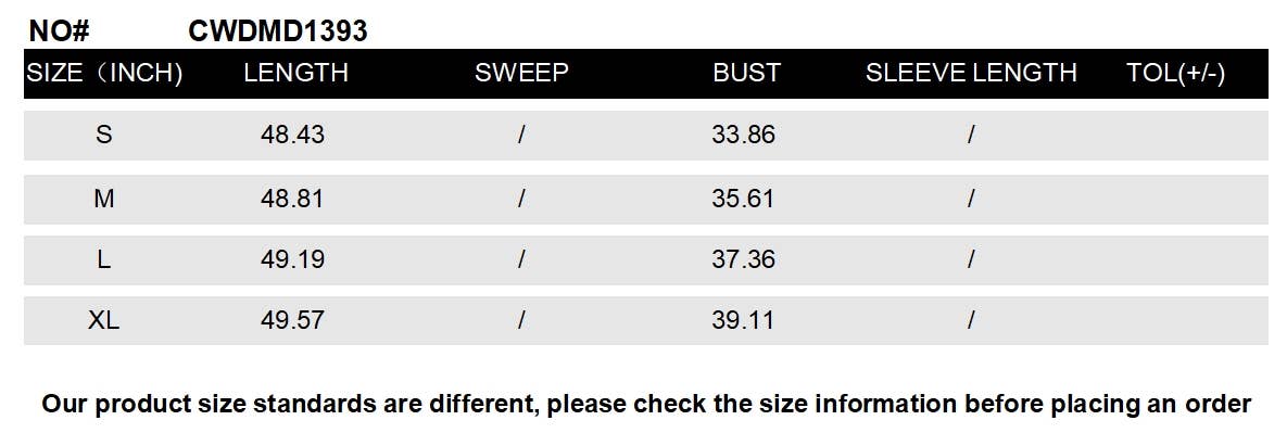 CWDMD1393_Round Neck Sleeveless Contrast Dress