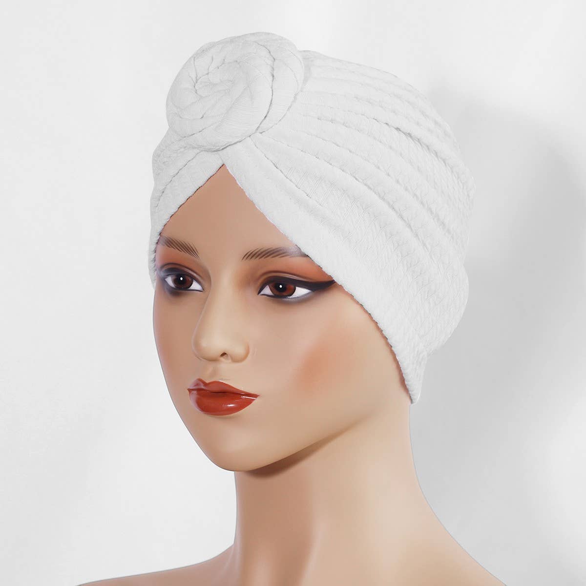 CLASSIC THICKENED ELASTIC FLORAL HEADSCARF