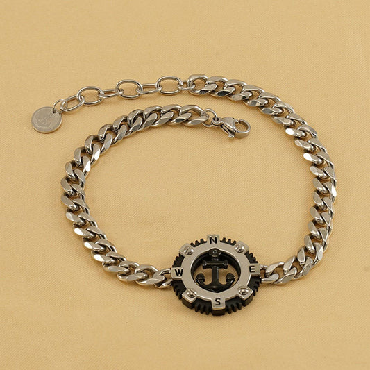 Fashion personality round anchor bracelet
