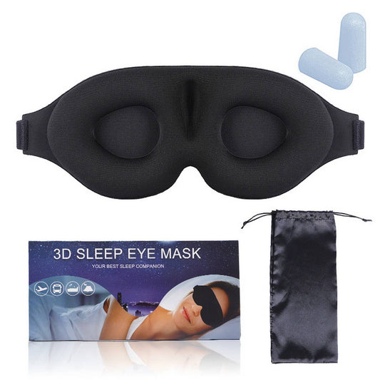3D Sleep Mask with Memory Foam, Light-Blocking_CWMM8041