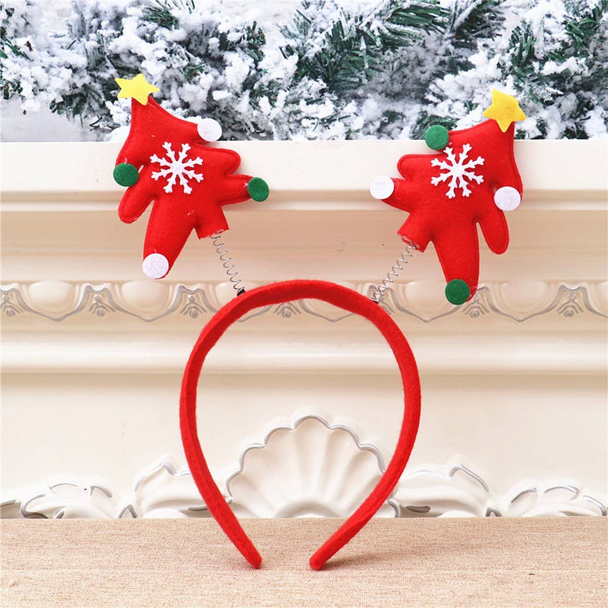 CHRISTMAS CARTOON HEADBAND