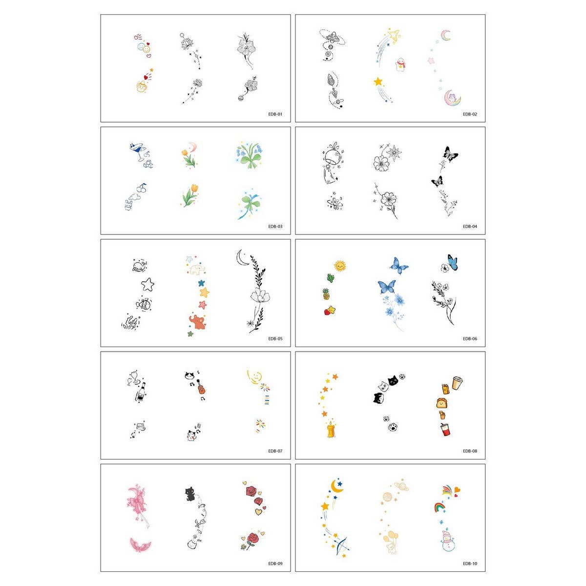 Dopamine Ear Tattoo Stickers ? Hyuna Style Fun