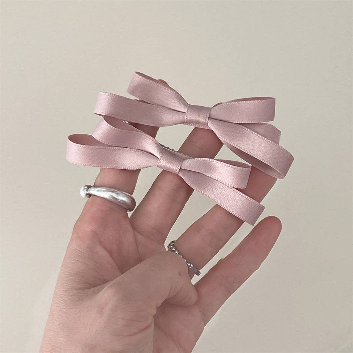 CUTE BOW HAIRPIN BANGS CLIP DUCKBILL CLIPHEADDRESS