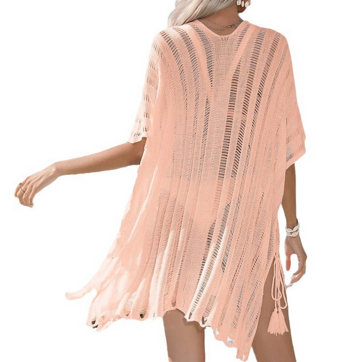 SUMMER NEW LOOSE BEACH SWIMSUIT COVER UP_CWMW0668