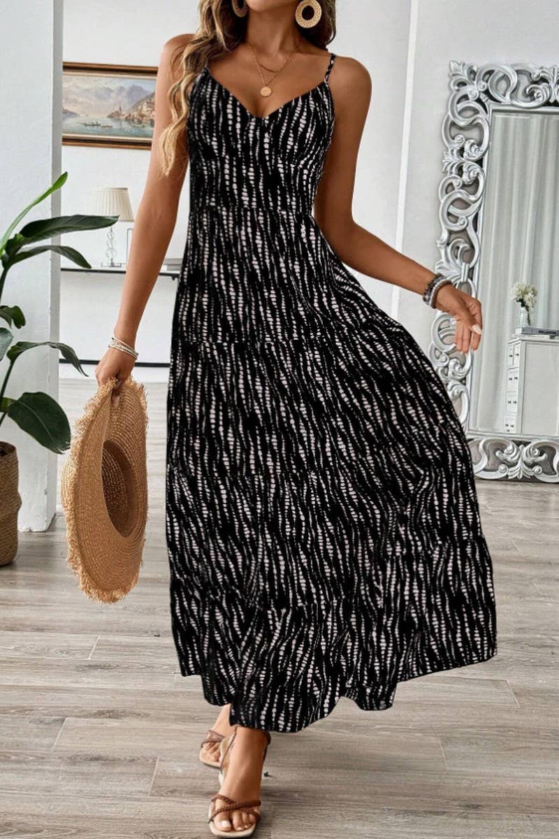 CWDMD5874_ASYMMETRICAL STRIPED CAMI MAXI DRESS