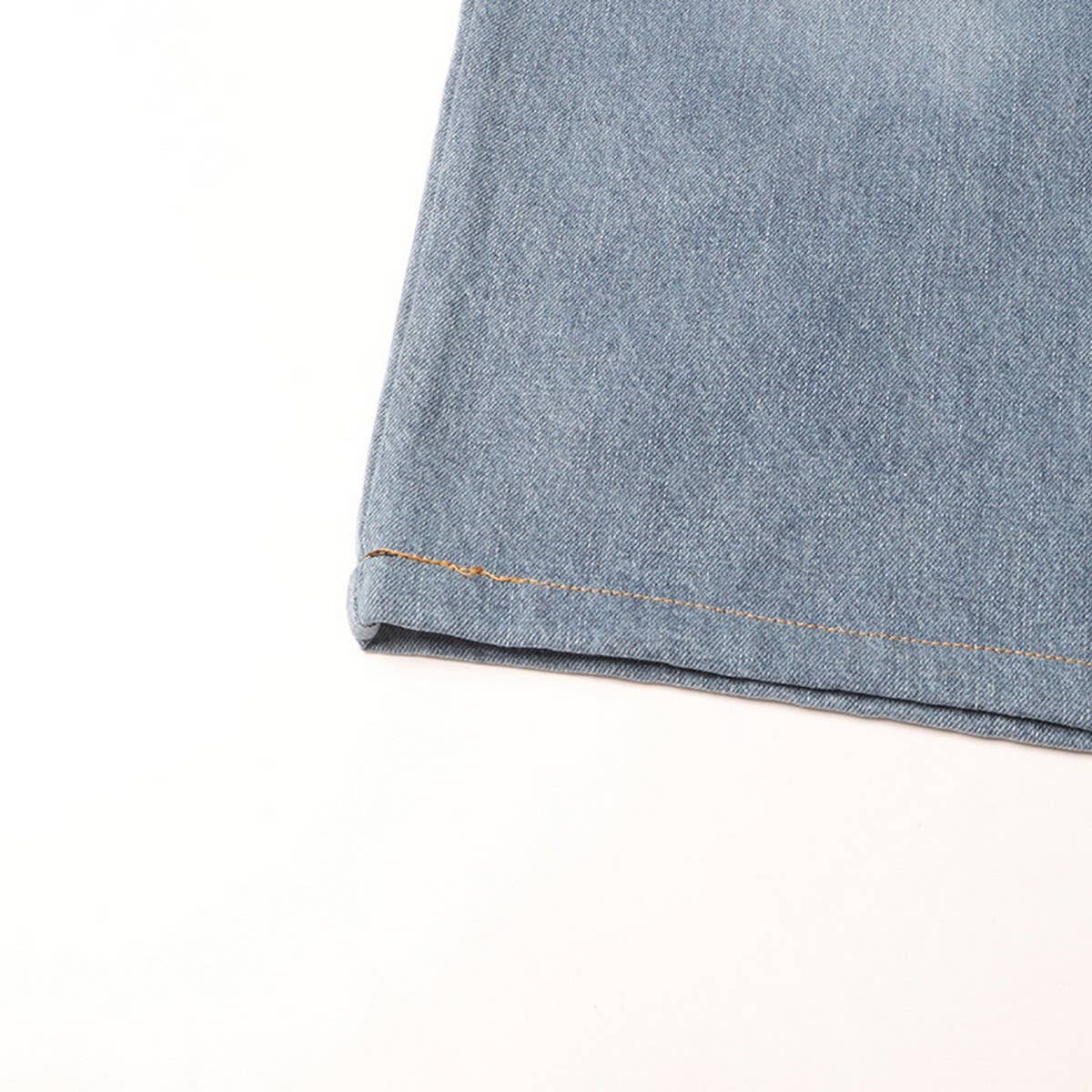 HIGH WAISTED COLOR BLOCKING STRAIGHT CASUAL JEANS_CWJP0200