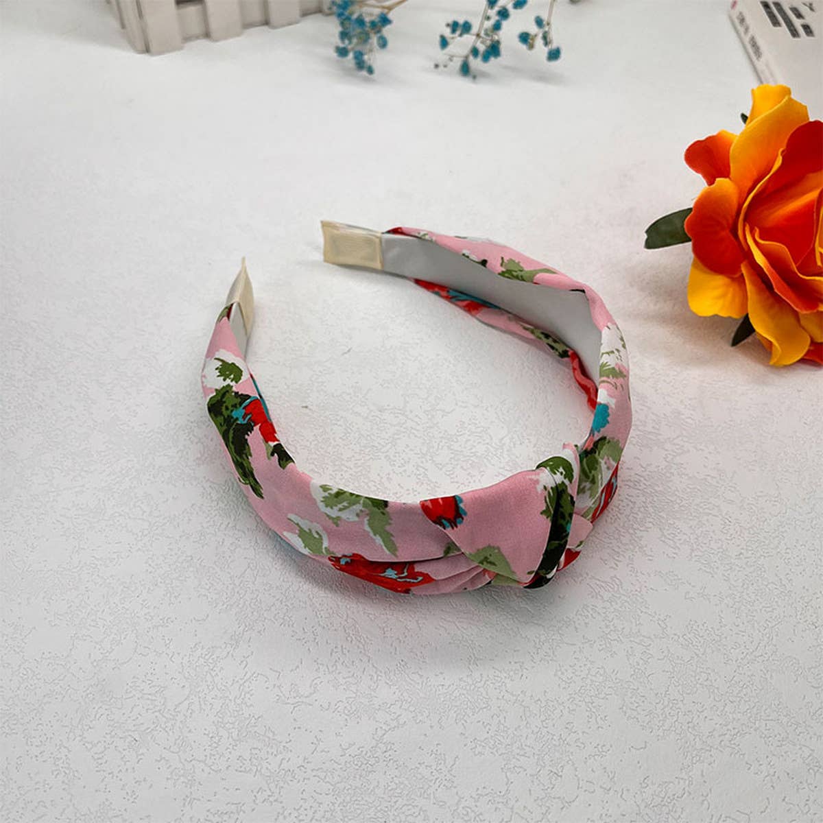 RETRO INK-SPLASHED FLOWER HEADBAND_CWAHA2584