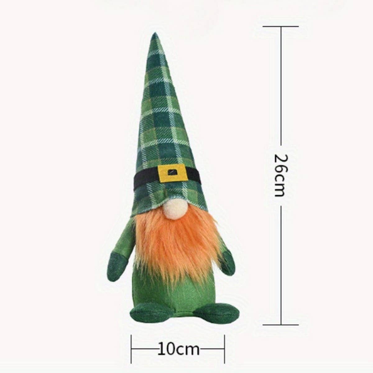 ST. PATRICK'S DAY DECORATIONS RUDOLPH DOLLORNAMENTS_CWMM3435