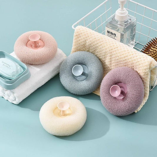 BATH POUF SUCTION CUP BATH BRUSH BATH BALL_CWMM3376
