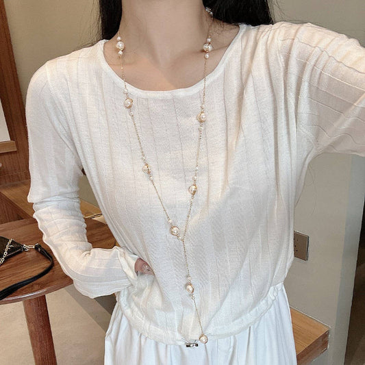 WOMEN'S ALL-MATCH HIGH-END PEARL SWEATER NECKLACE