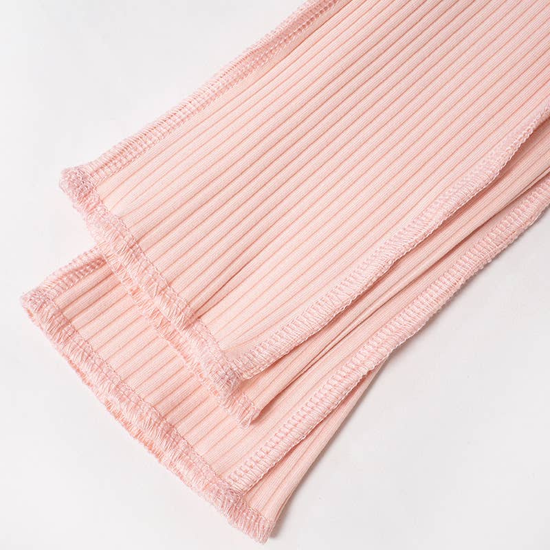 SOLID COLOR SQUARE COLLAR CASUAL ALL-OVER TOP