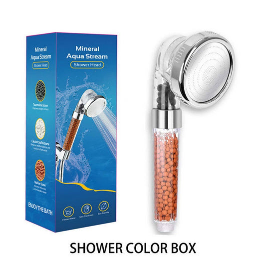 NEGATIVE ION BOOSTER ADJUSTABLE SHOWER SET