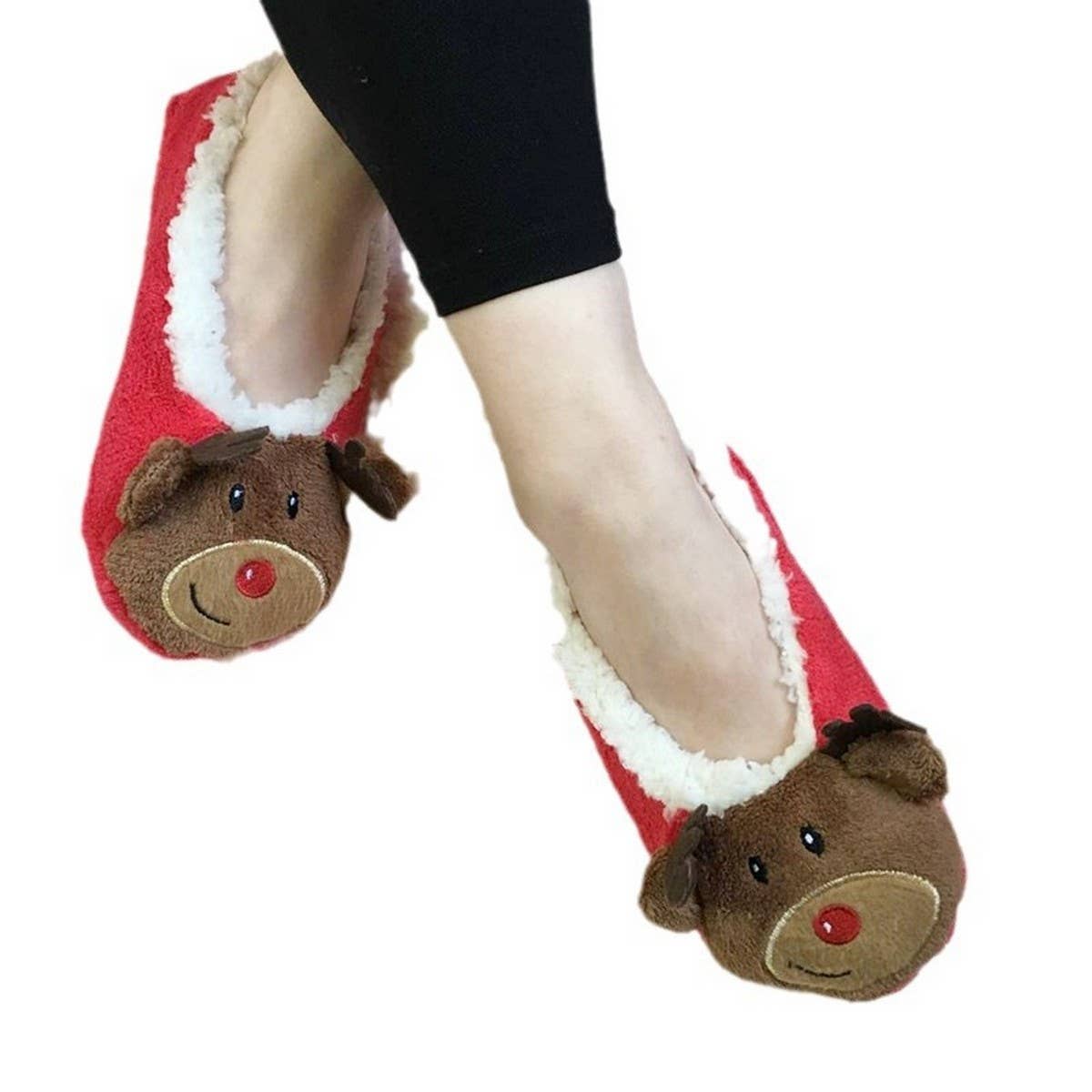 ANIMAL CARTOON CUTE HOME ANTI-SLIP FLOOR SOCKS_CWMS1183