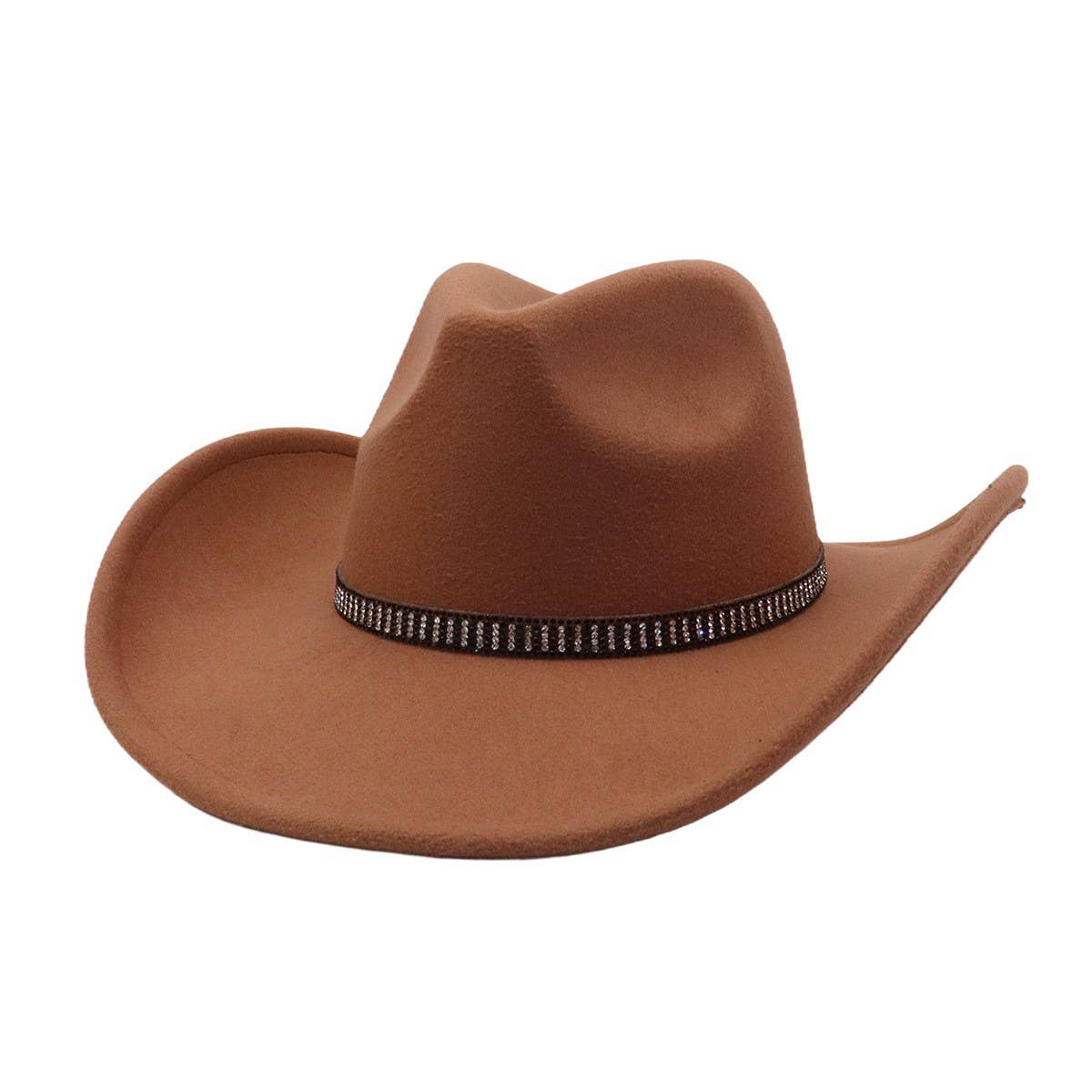 Unisex  Cowboy Fedora Ethnic Style Hat_CWAH04407