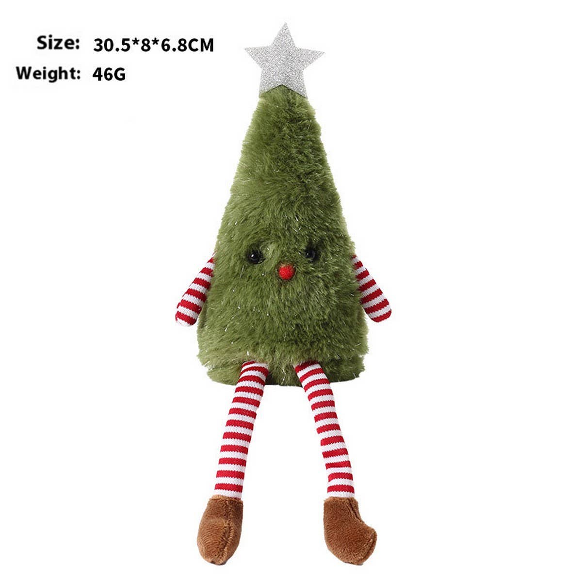Cute Plush Christmas Tree Doll Decor_CWMM9869