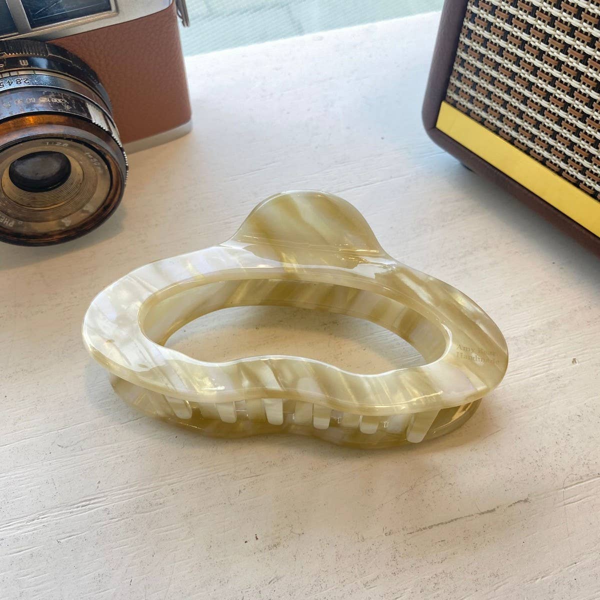 Cloud Shaped Hair Claw, Large Luxe Textured Clip