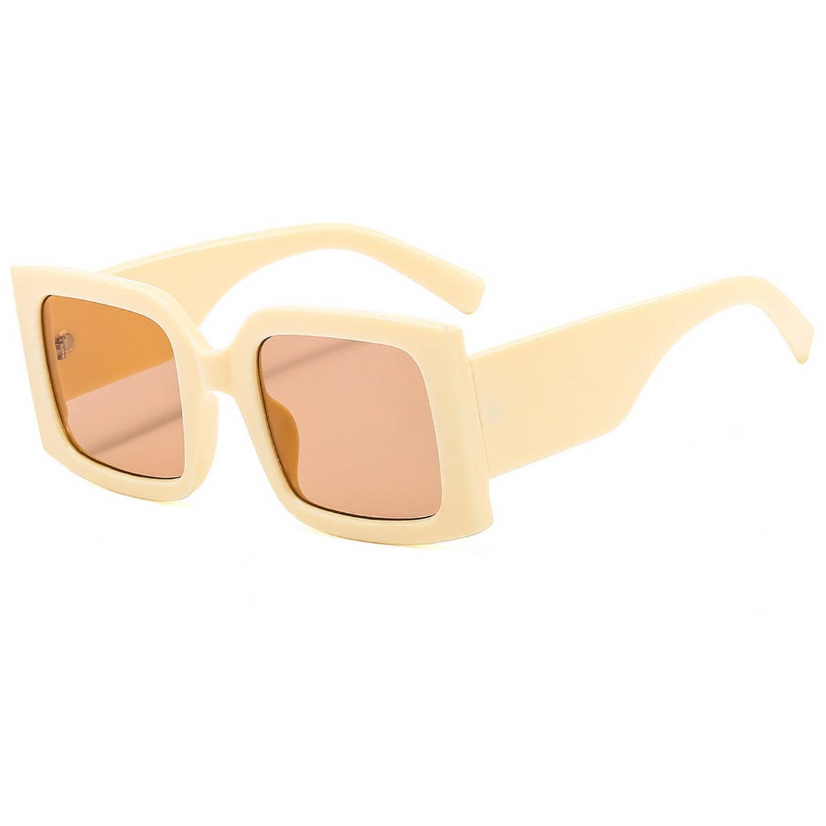 Retro Square Oversized PC Frame Sunglasses_CWASG1190