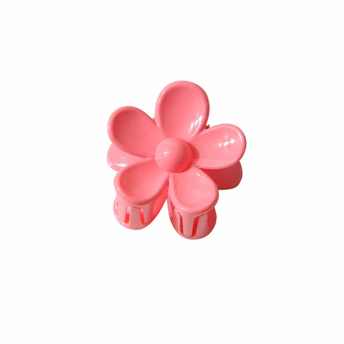 Mini Matte Flower Hair Claw Clip ? Cute Side Clip